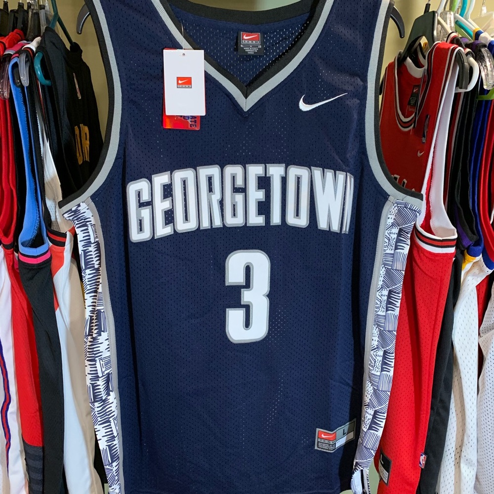 Iverson Georgetown University Basketball Jersey